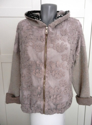 Wolljacke mit kapuze - kapuze,