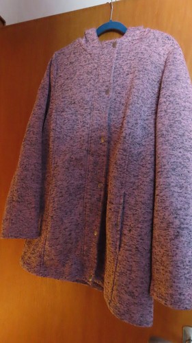 Damen strickfleecejacke mit - strickfleecejacke,