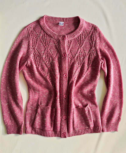 Strickjacke 38 rosa - strickjacke,