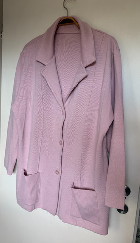 Strickjacke alt rosa - gr., 50