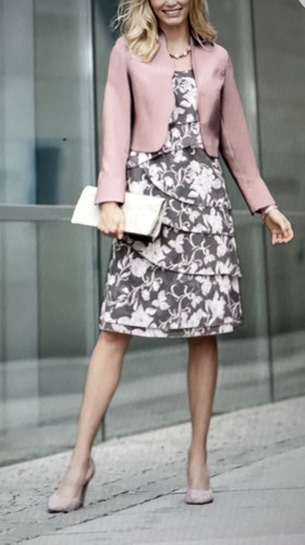 Bolero jacke farbe altrosa - jacke,,
