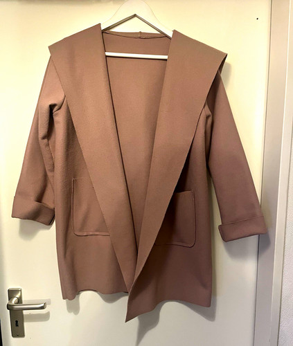 Damen jacke altrosa - altrosa, halblang