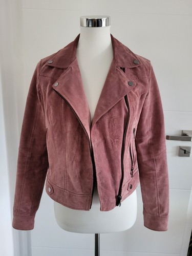 Kunstlederjacke altrosa