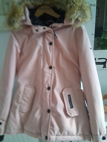 Winterjacke mit fellkapuze - winterjacke,